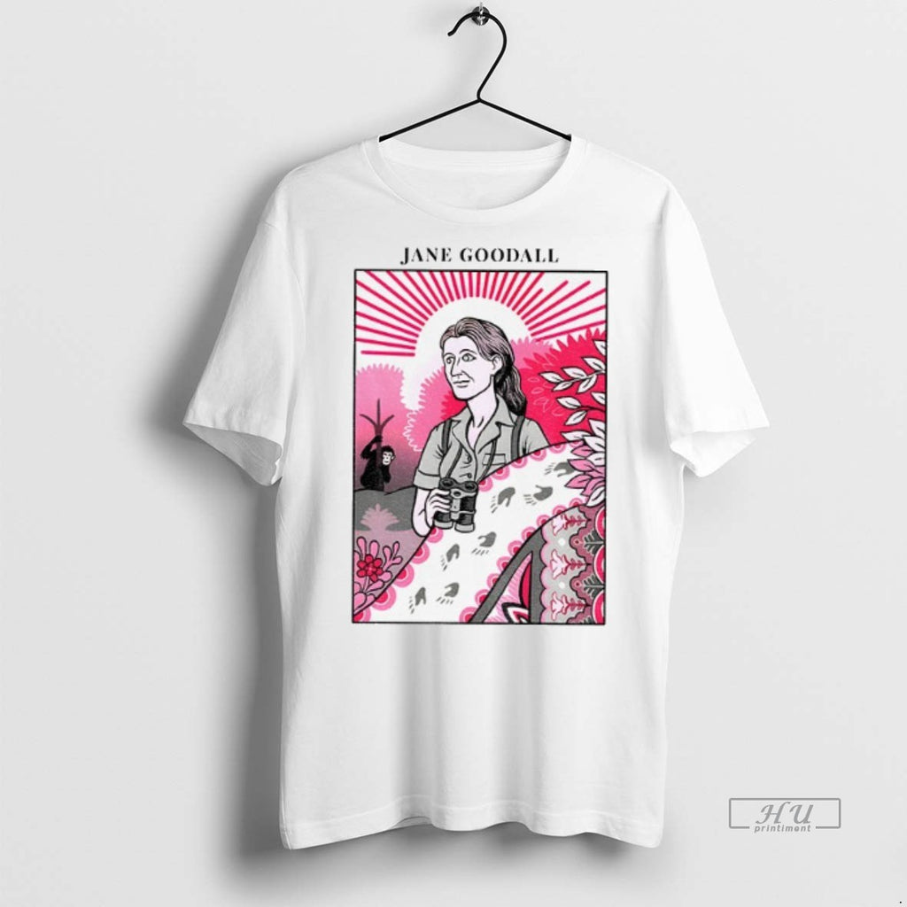 Officials Jane Goodall Tribute Wildlife Conservation Legacy T Shirt Sweater