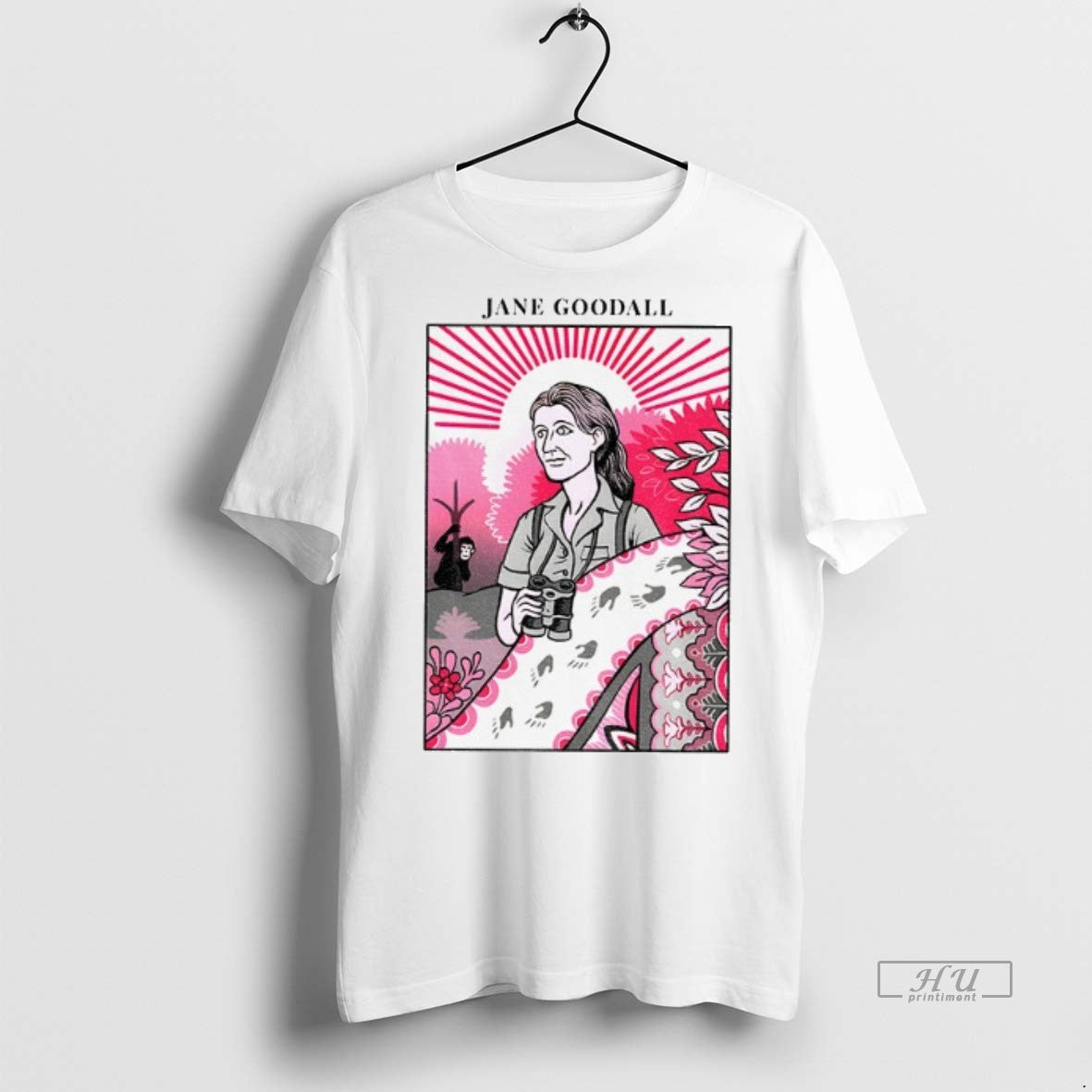 Officials Jane Goodall Tribute Wildlife Conservation Legacy T Shirt Sweater
