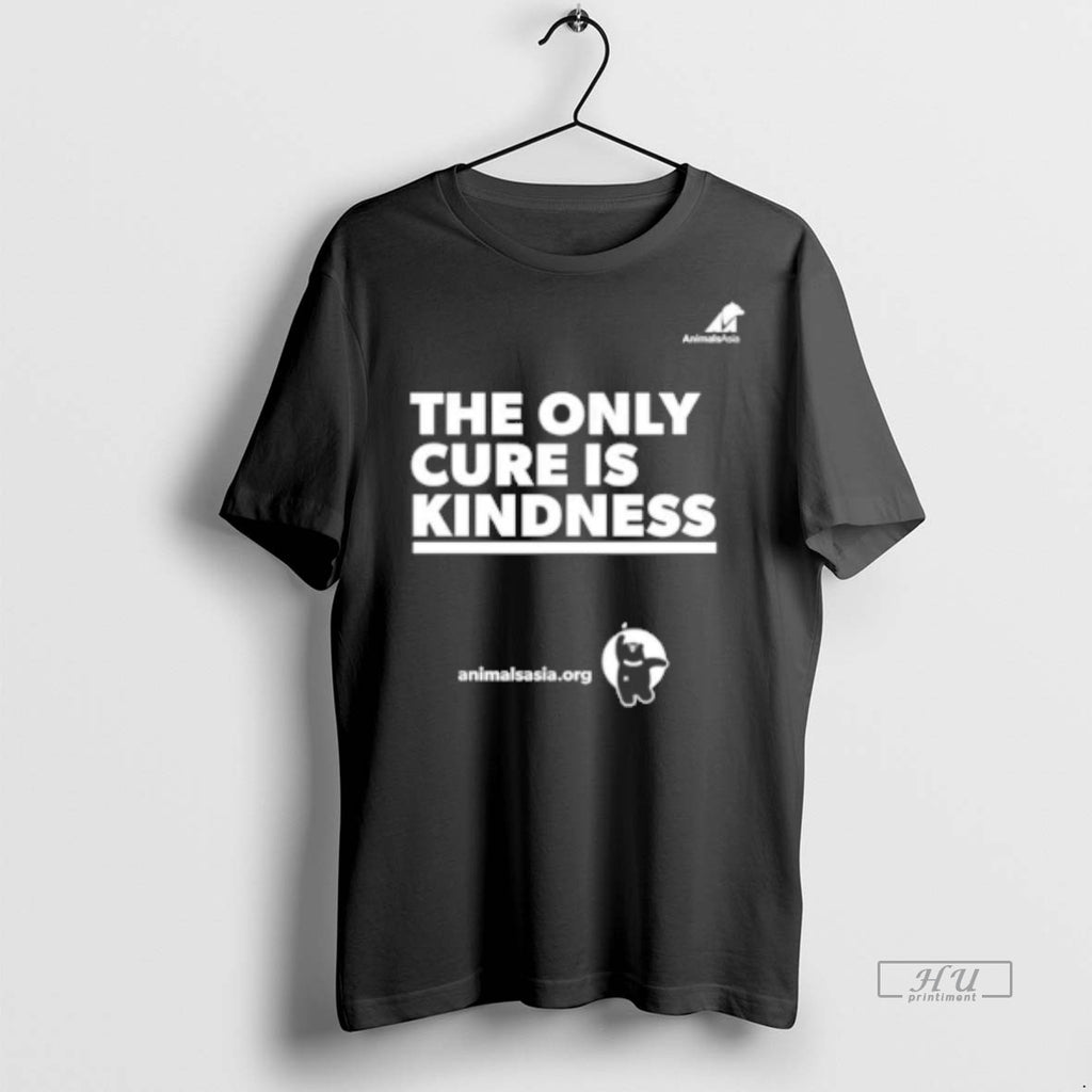 Officials Jane Goodall Wearing The Only Cure Is Kindness T Shirt Sweater
