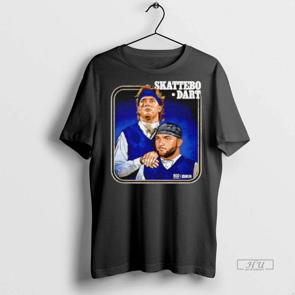 Officials Jaxson Dart Cam Skattebo New York G Step Brothers Wht Graphic Shirt Sweater