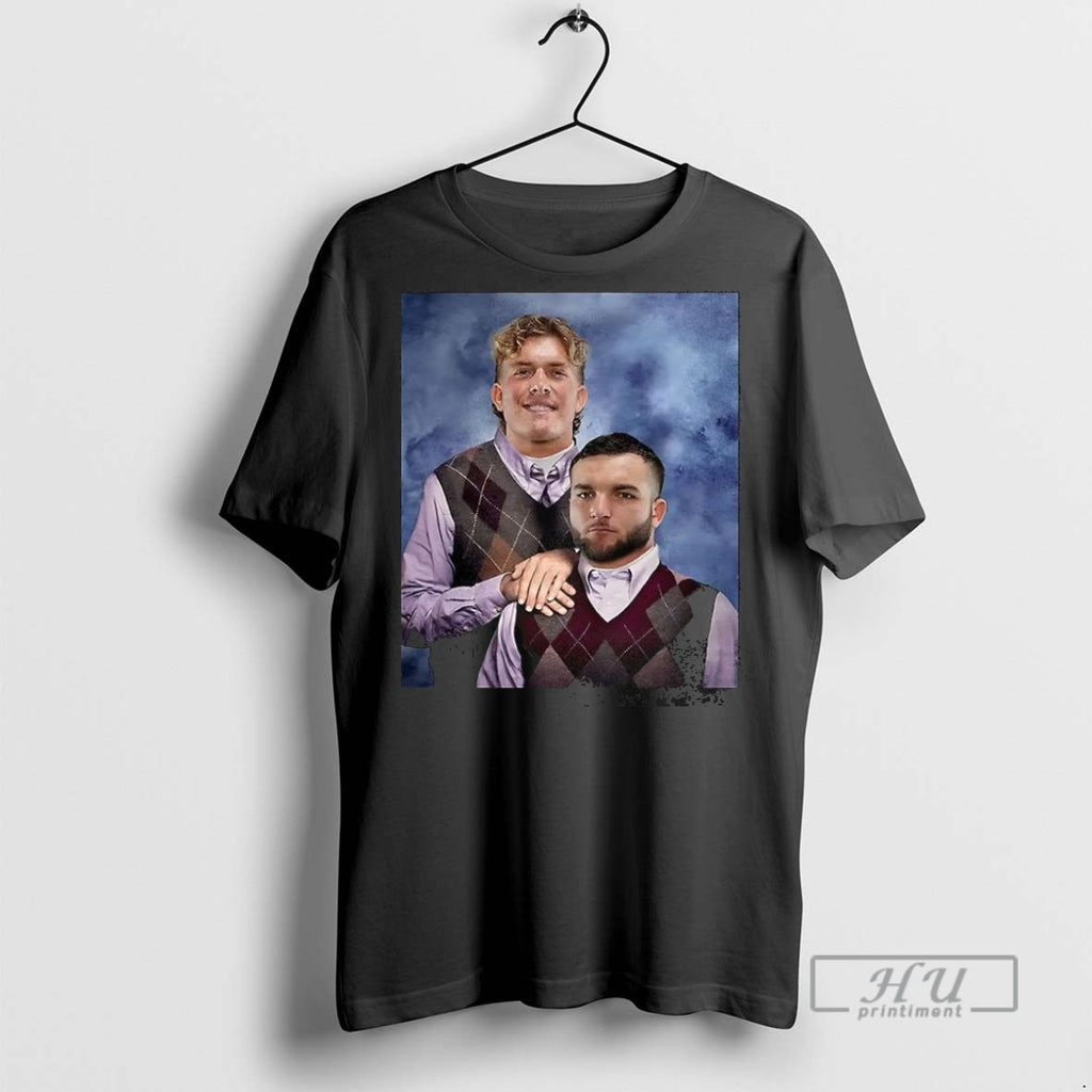 Officials Jaxson Dart And Cameron Skattebo New York Giants Step Brothers T Shirt