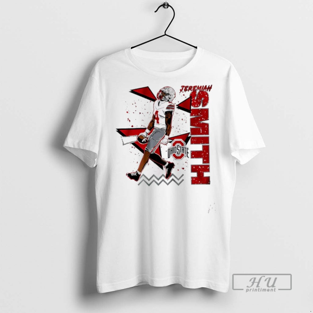 Officials Jeremiah Smith 90s Style Ohio State Football T Shirt