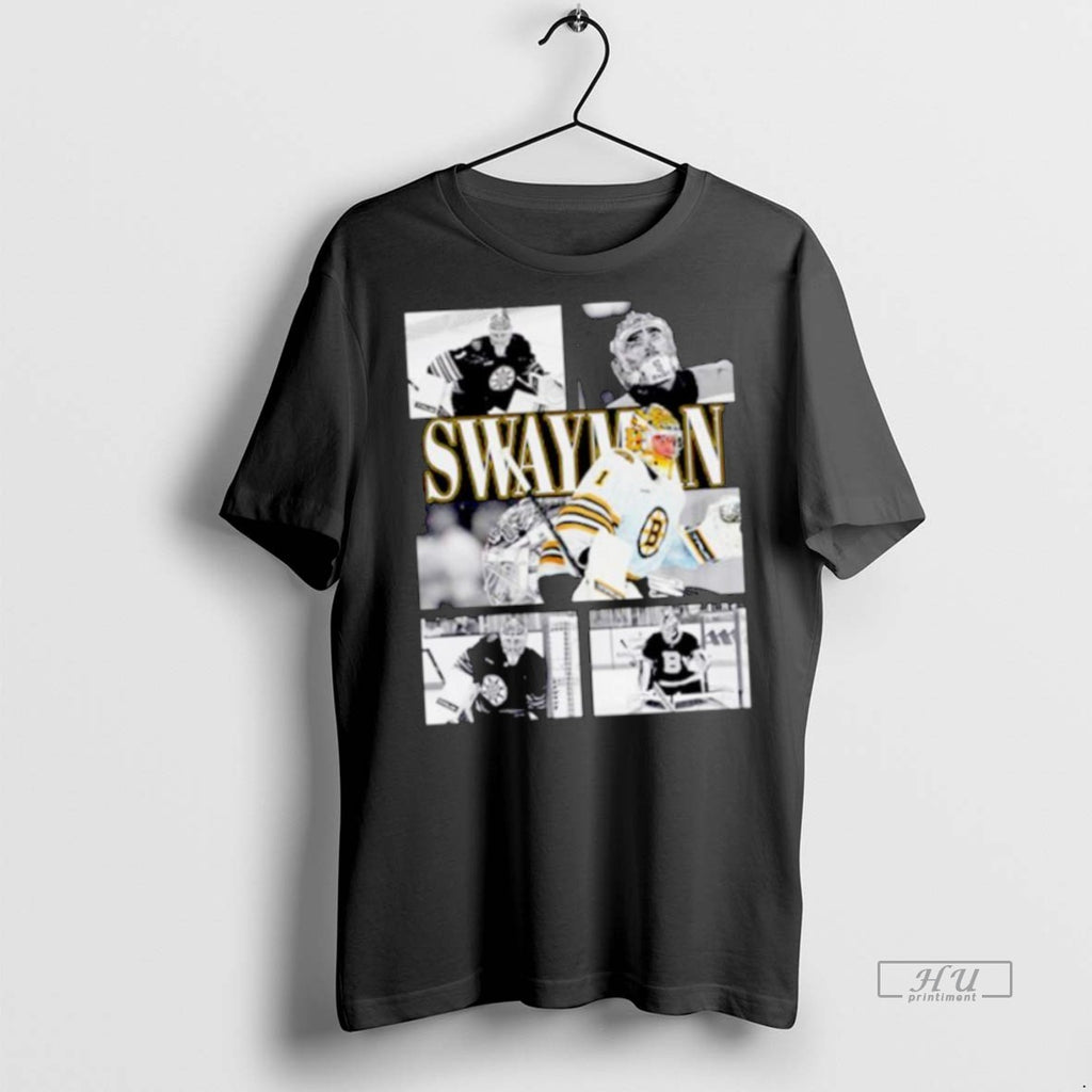 Officials Jeremy Swayman Nhl Boston Bruins Player Photo Ornaments T Shirt Sweater