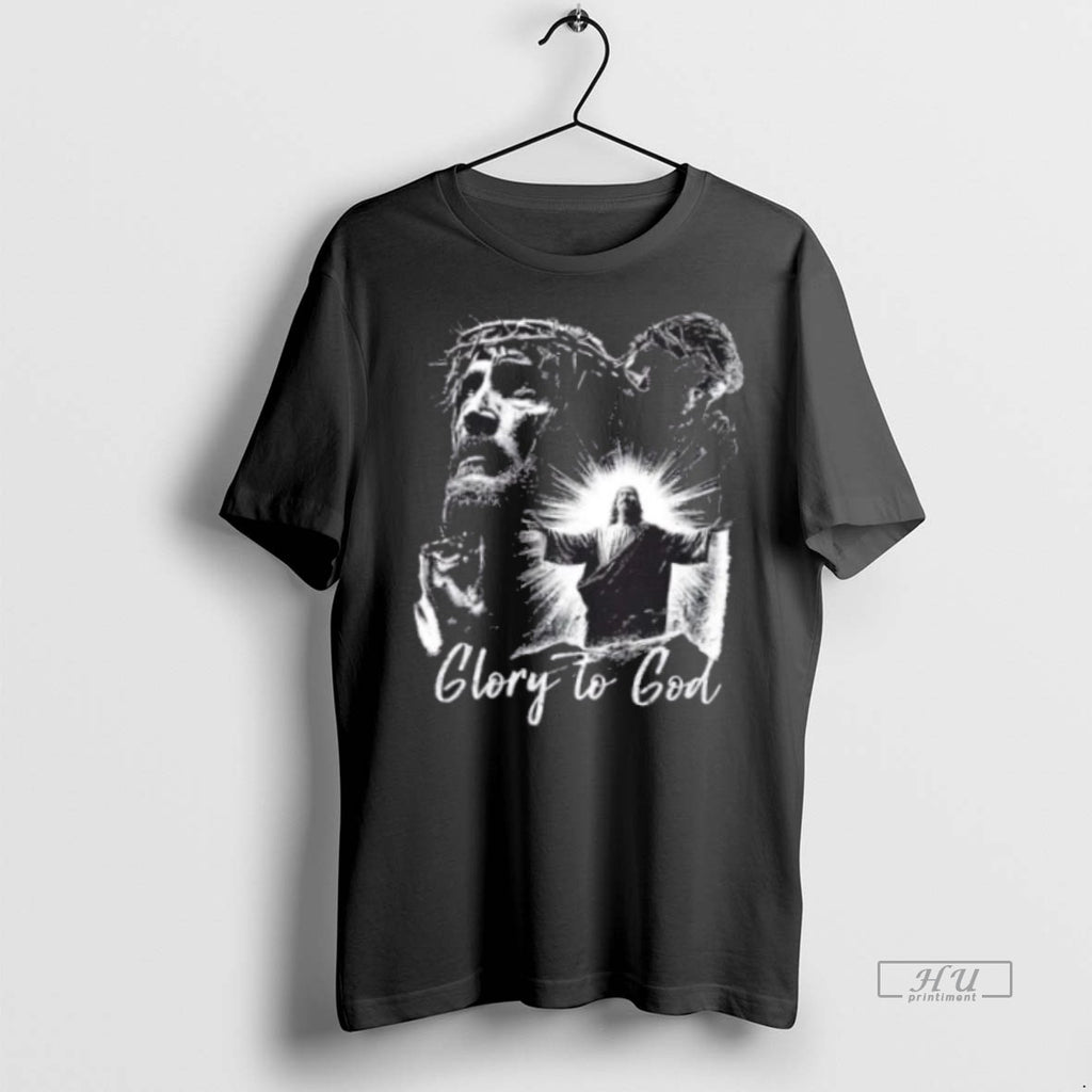 Officials Jesus Glory To God Retro T Shirt Sweater