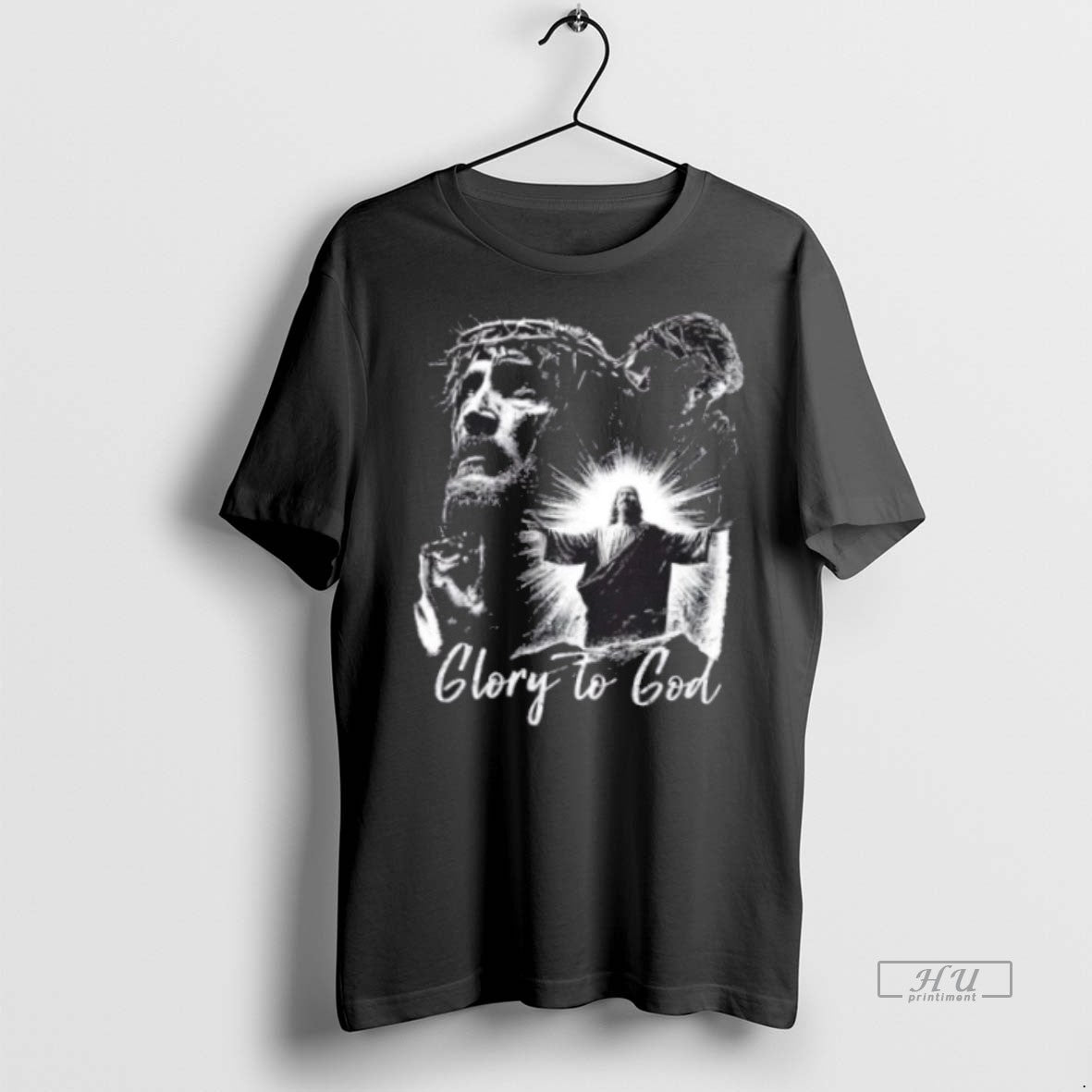 Officials Jesus Glory To God Retro T Shirt Sweater