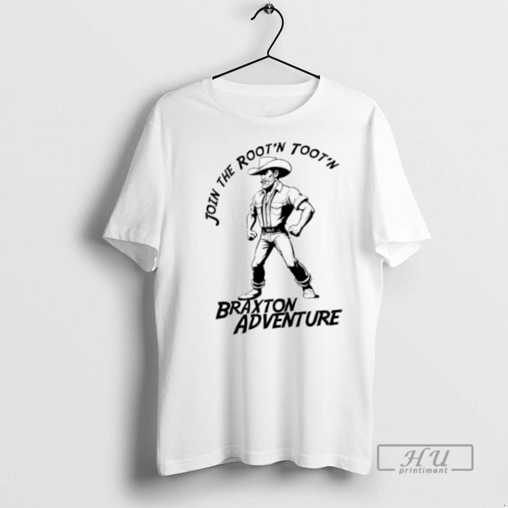 Officials Join The Rootn Tootn Braxton Adventure T Shirt