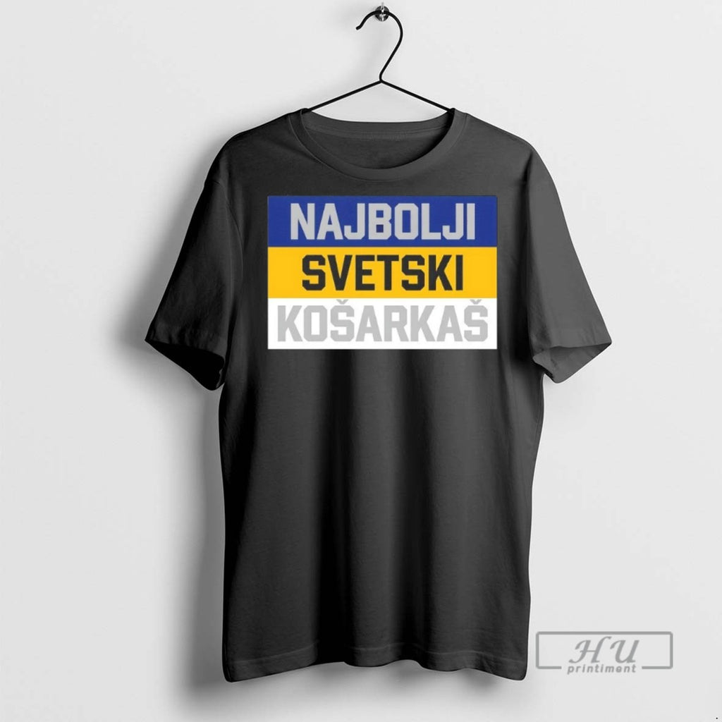 Officials Jokic Sombor Shuffle Najbolji Svetski Kosarkas T Shirt