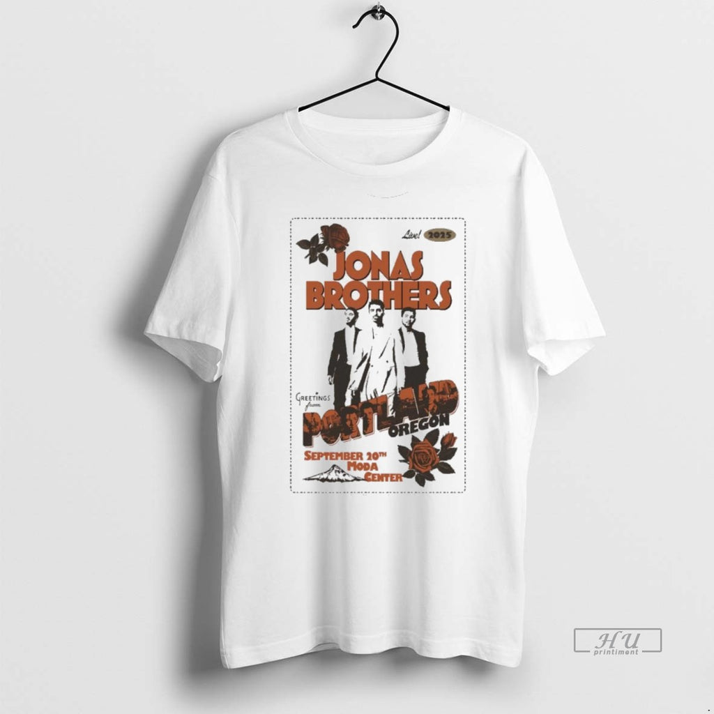 Officials Jonas Brothers 20 September 2025 Moda Center Portland Or Tee Shirt Sweater
