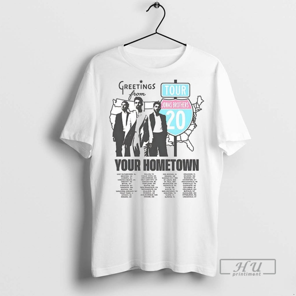 Officials Jonas Brothers 20 Greetings Your Hometown Ceramic Ceramic And Classic Dad Cap T Shirts