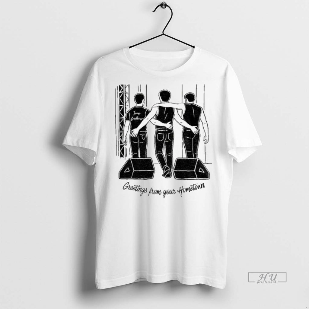 Officials Jonas Brothers Greetings From Your Hometown Exit Stage T Shirt Sweater