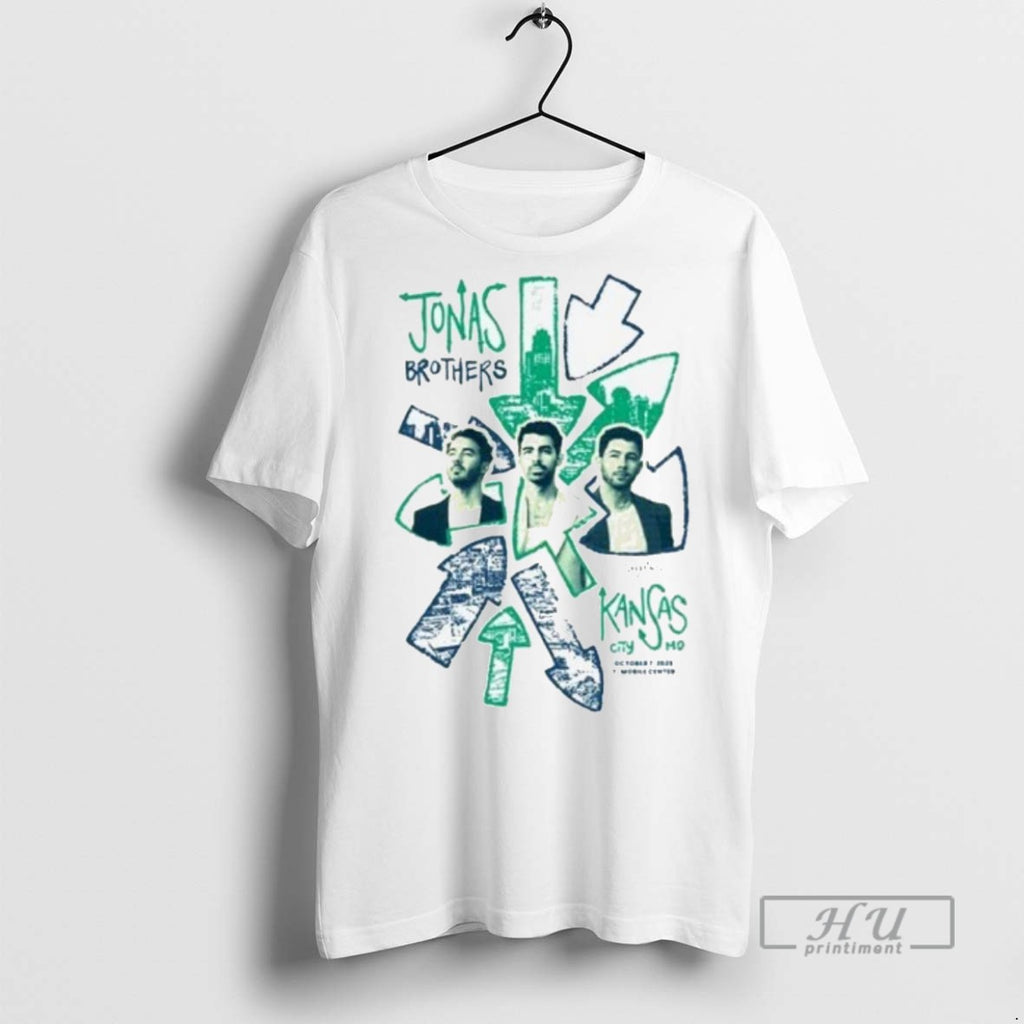 Officials Jonas Brothers October 7 2025 T Mobile Center Kansas City Mo Event T Shirts