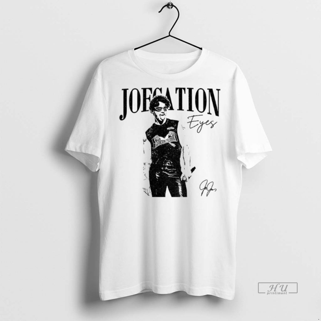 Officials Jonas Brothers Tour Joecation Eyes Signature T Shirt Sweater