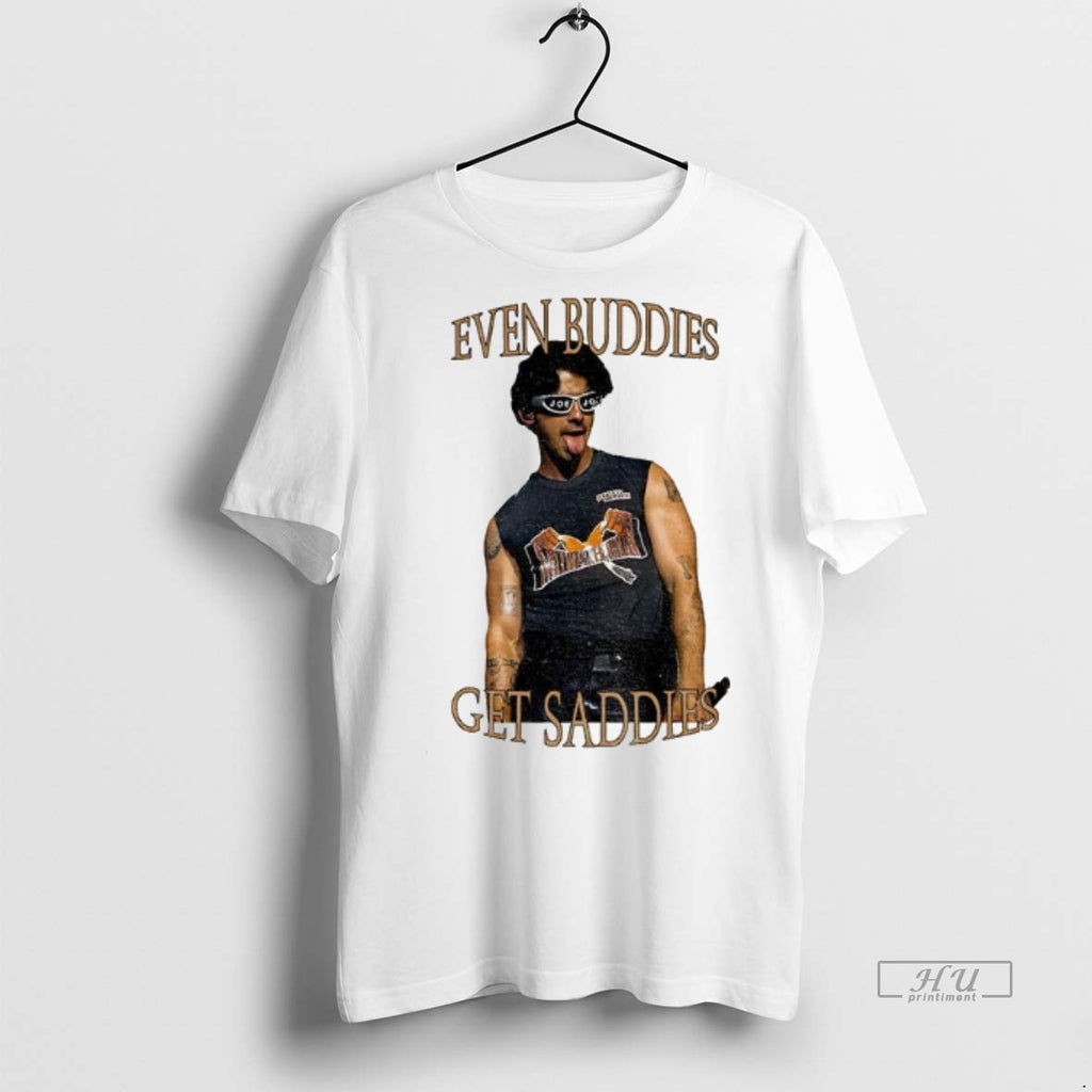 Officials Jonas Brothers Even Buddies Get Saddies Graphic Jonas Fan T Shirt Sweater