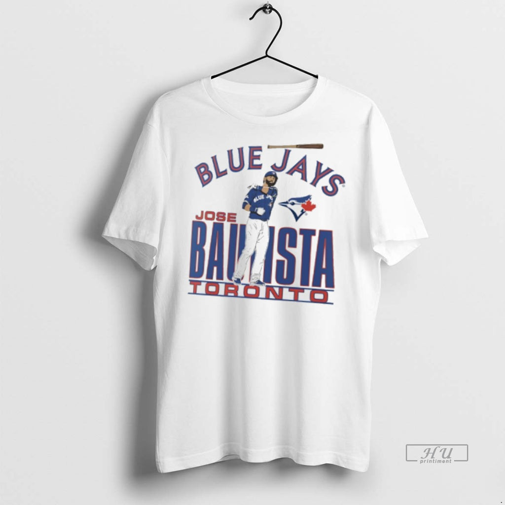 Officials Jose Bautista Toronto Blue Jays Cooperstown Player T Shirt Sweater