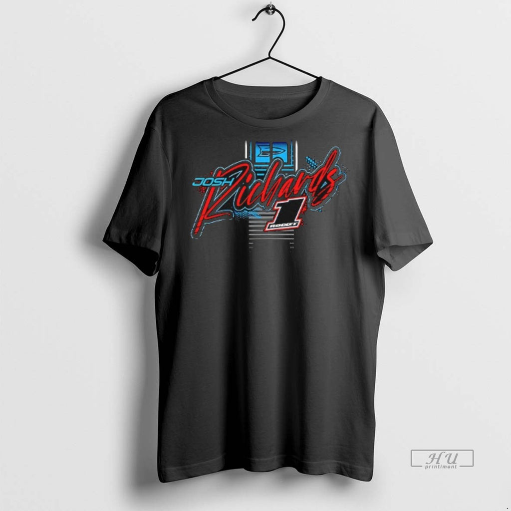 Officials Josh Richards 1 Rockstar Dirt Late Model 2 Sided T Shirt Sweater