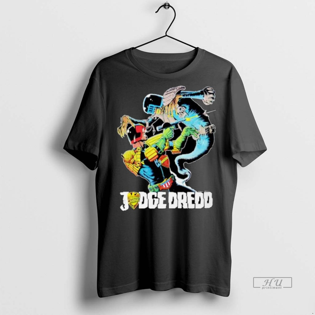Officials Judge Dredd Vs Death Ornaments Tee Shirt Sweater