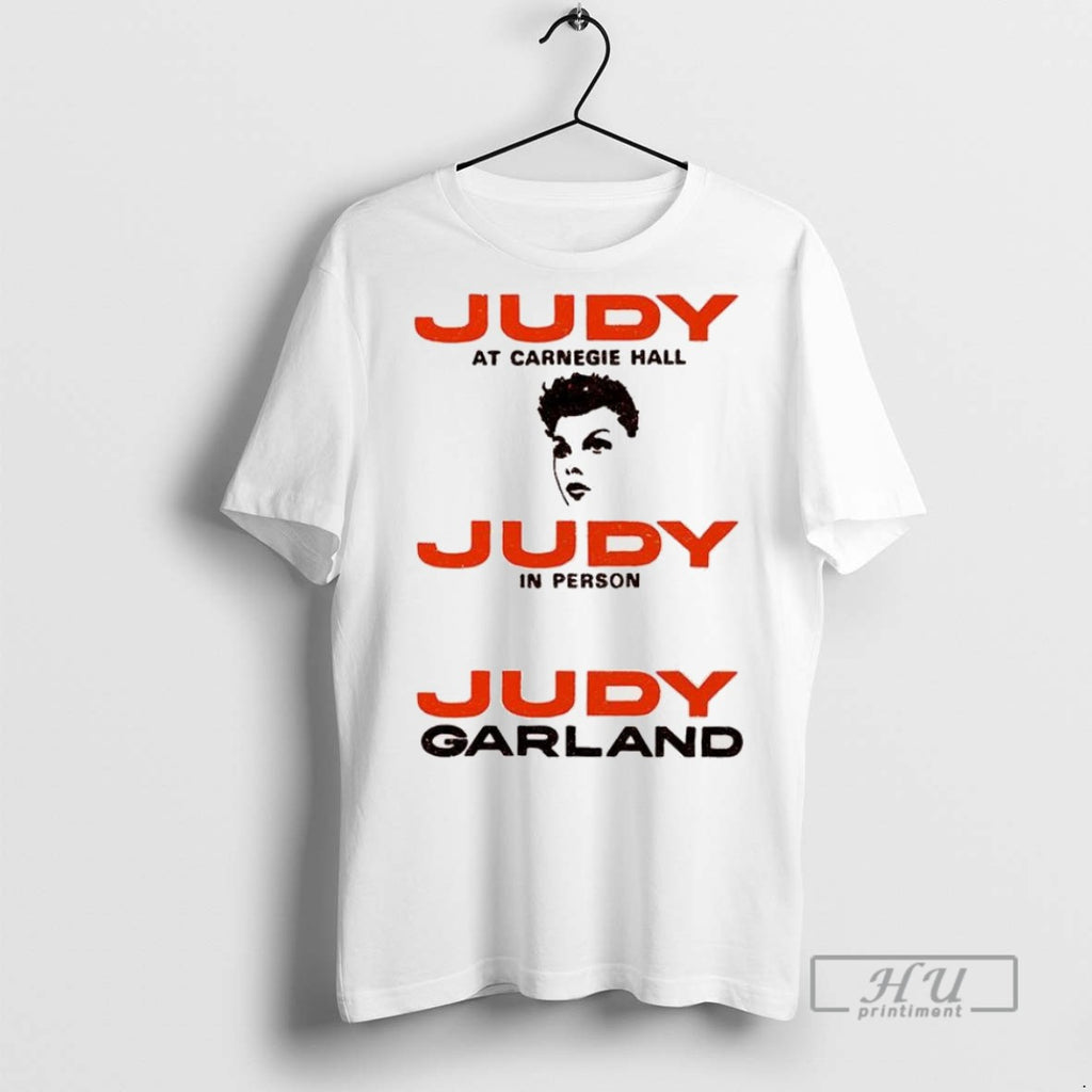 Officials Judy At Carnegie Hall Judy Garland T Shirt