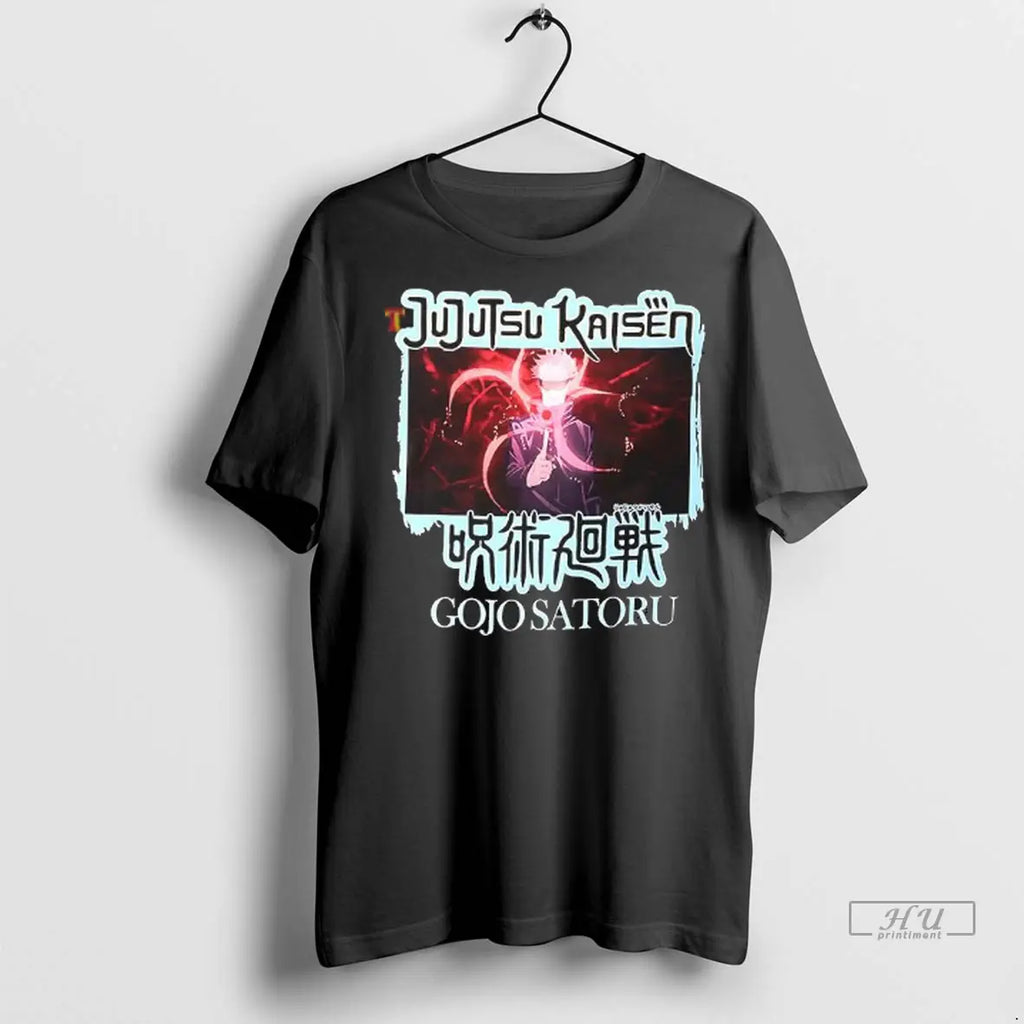 Officials Jujutsu Kaisen Gojo Cursed Technique T Shirts
