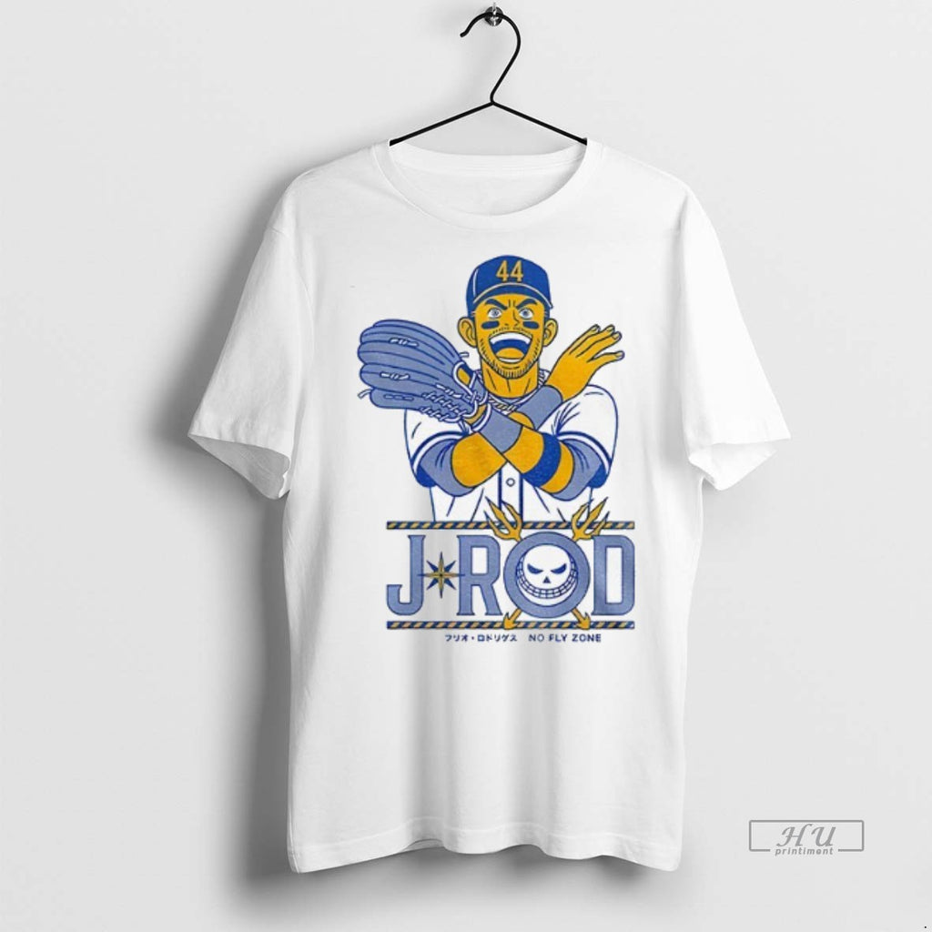Officials Julio Rodriguez Seattle Mariners Mlb Baseball No Fly Zone Tee Shirt Sweater