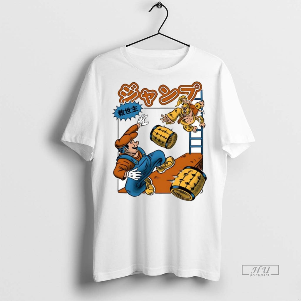 Officials Jumping Savior Cartoon Funny Tee Shirt Sweater