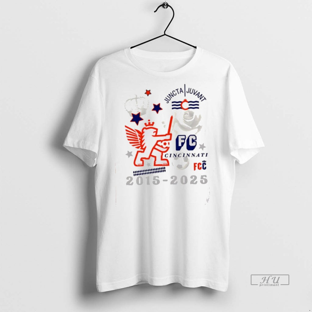 Officials Juncta Juvant Fc Cincinnati 2015 2025 Tee Shirt Sweater