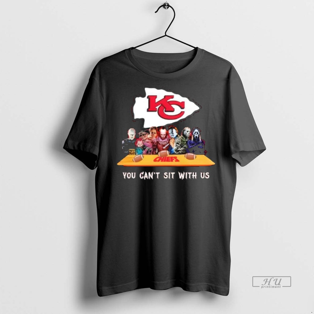 Officials Kansas City Chiefs Horror Movies You Cant Sit With Us Tee Shirt Sweater