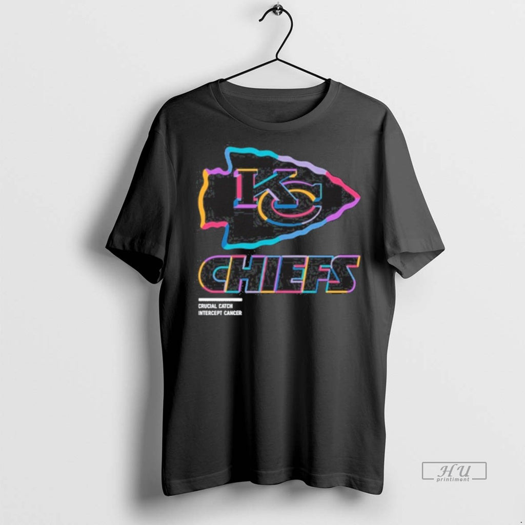 Officials Kansas City Chiefs Logo Crucial Catch Intercept Cancer 2025 Tee Shirt Sweater