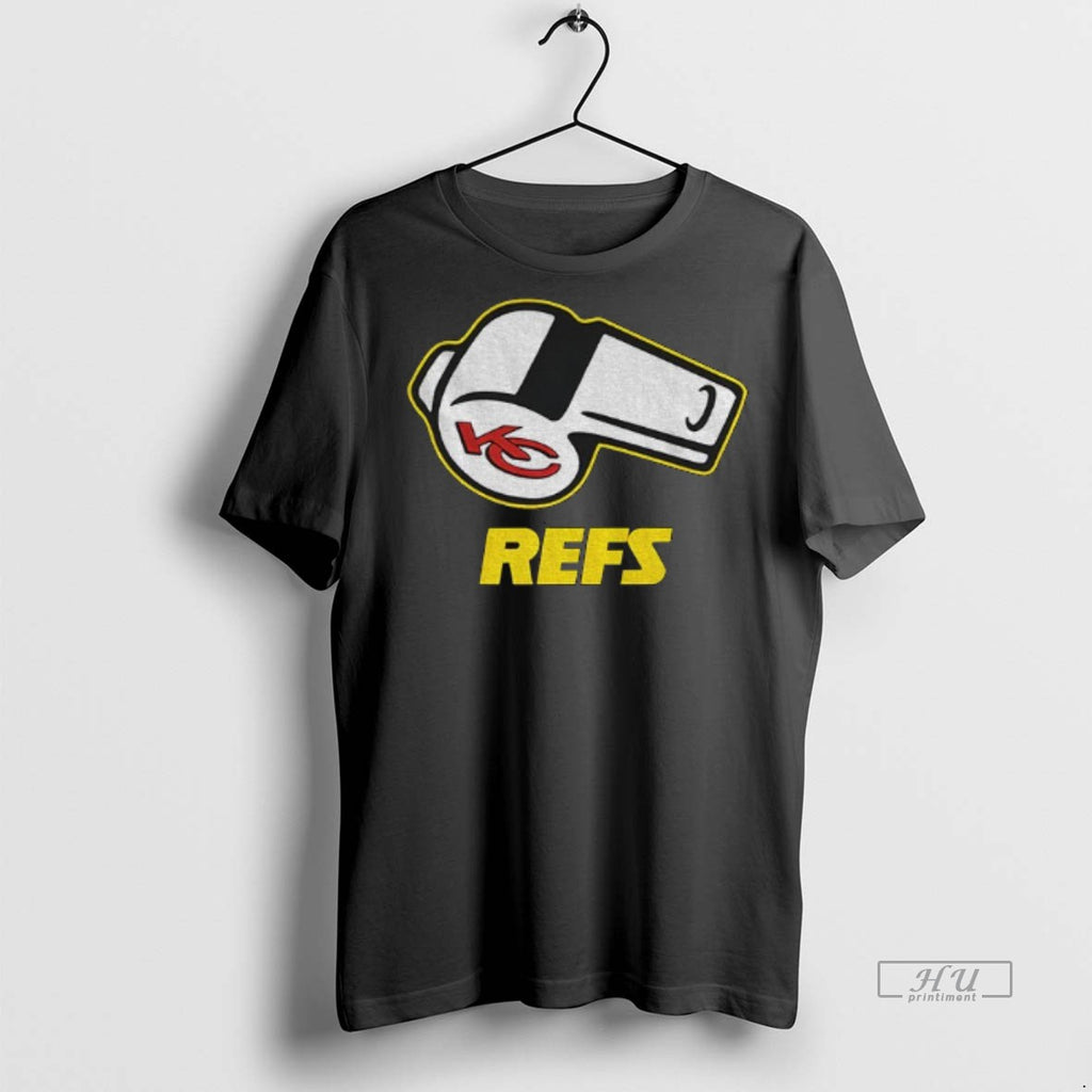 Officials Kansas City Chiefs Refs Referee 12th Man Refs Whistle Tee Shirt Sweater