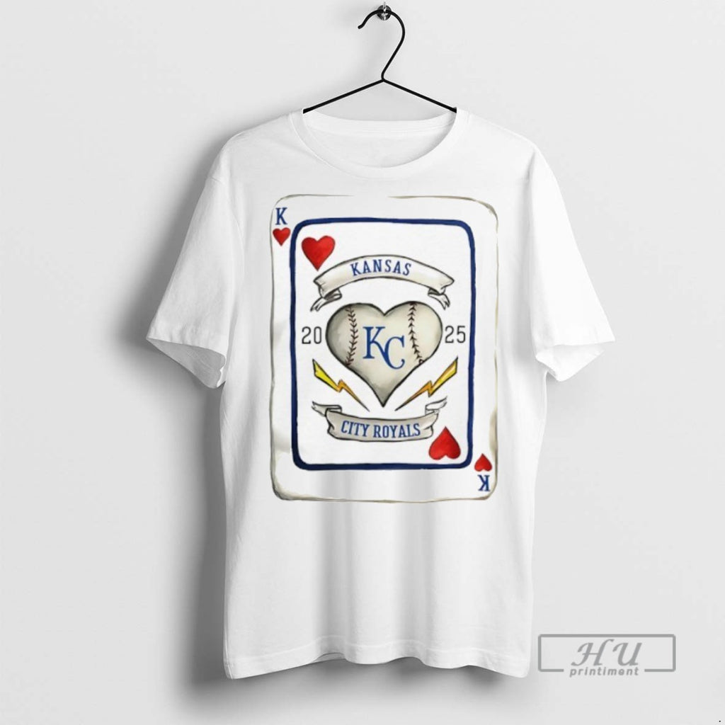 Officials Kansas City Royals Playcard 2025 T Shirt