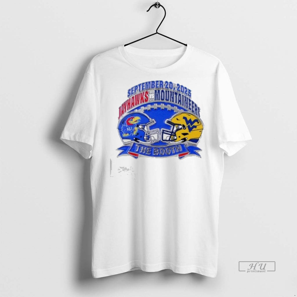 Officials Kansas Jayhawks Souvenir 2025 Vs West Virginia Game Day September 20 2025