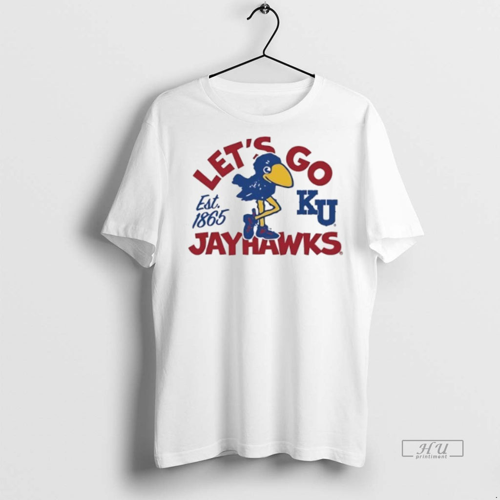 Officials Kansas Jayhawks Lets Go Est 1865 Tee Shirt Sweater