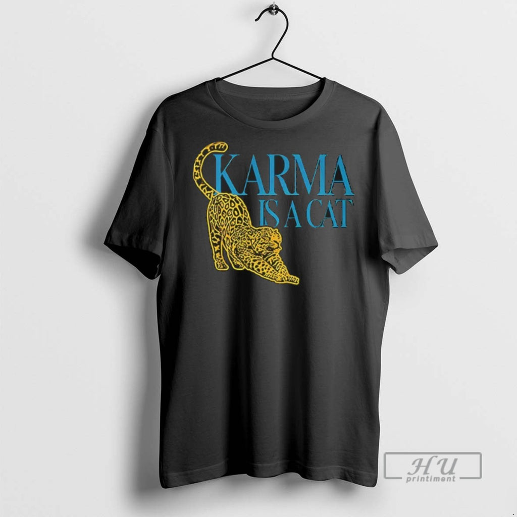 Officials Karma Is A Cat T Shirt