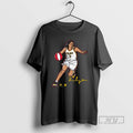 Officials Kelsey Mitchell Superstar Pose Indiana Fever Wnba Bet On Women Signature T Shirt