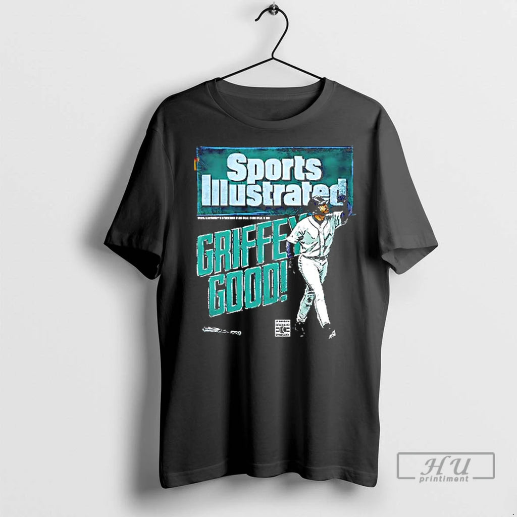 Officials Ken Griffey Jr Sports Illustrated And Seattle Griffey Good T Shirt