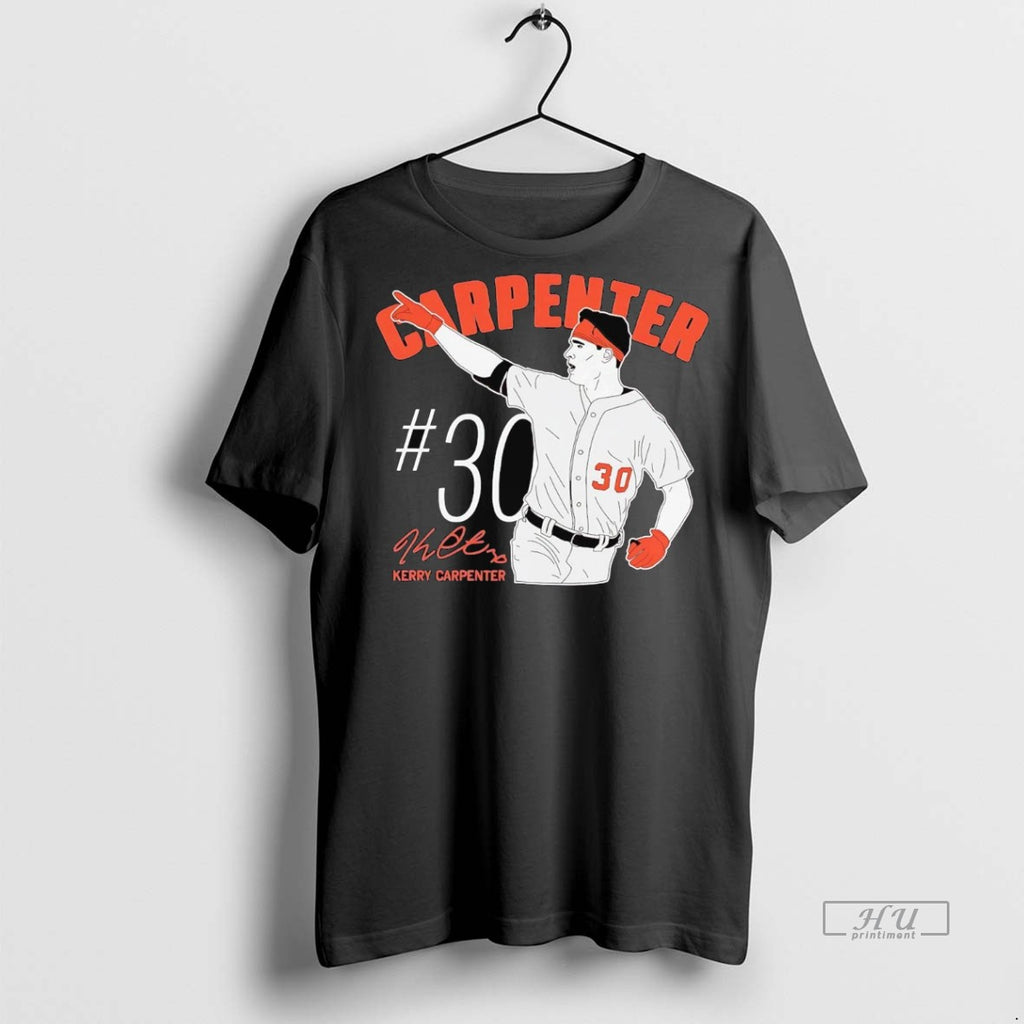 Officials Kerry Carpenter 30 Celebration Signature T Shirt Sweater