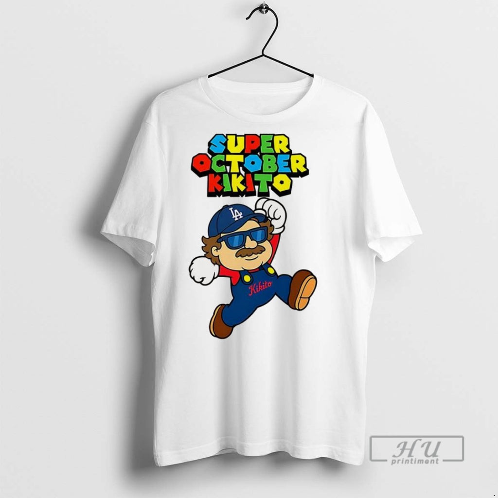 Officials Kike Hernandez Los Angeles Dodgers Baseball Super October Kikito T Shirt