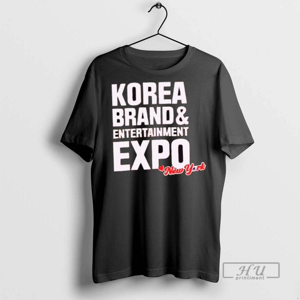 Officials Korea Brand And Entertainment Expo New York T Shirt