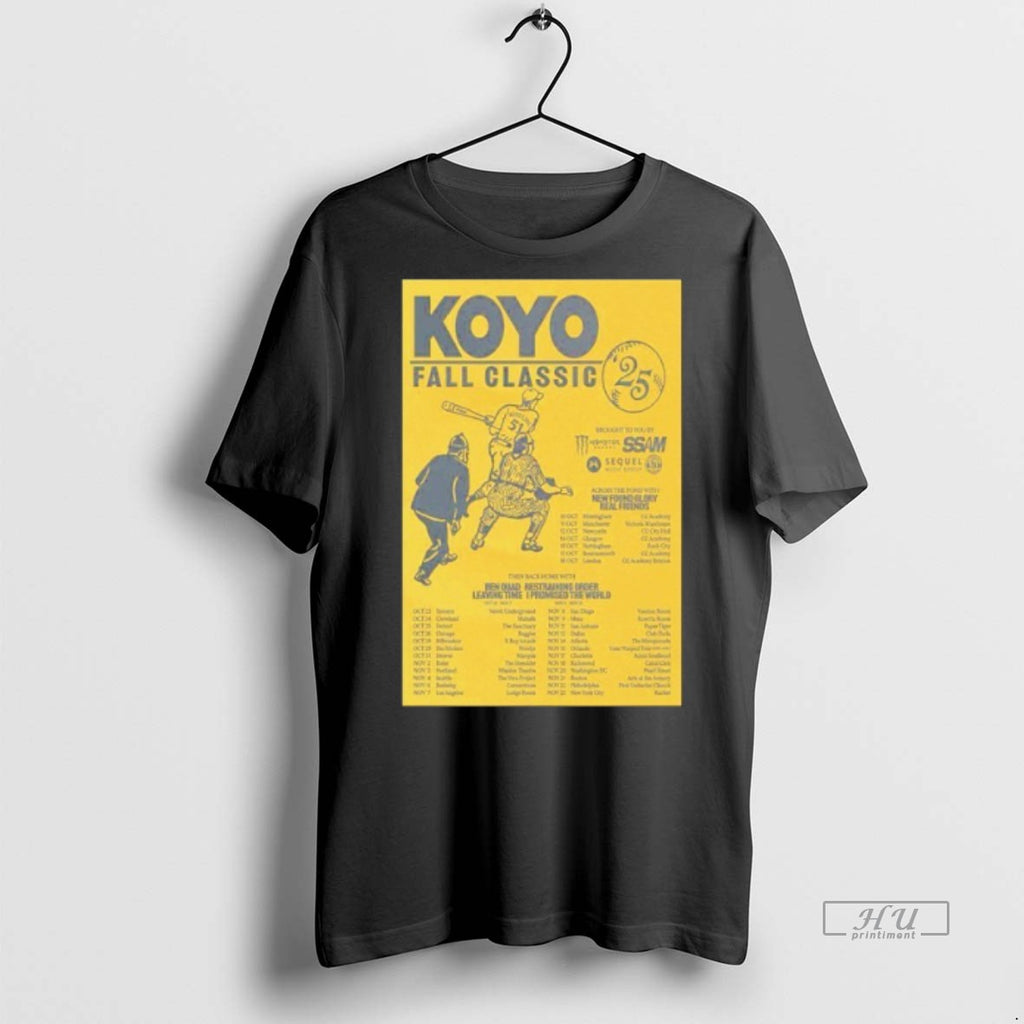Officials Koyo Fall Classic 2025 Tour Tee Shirt Sweater