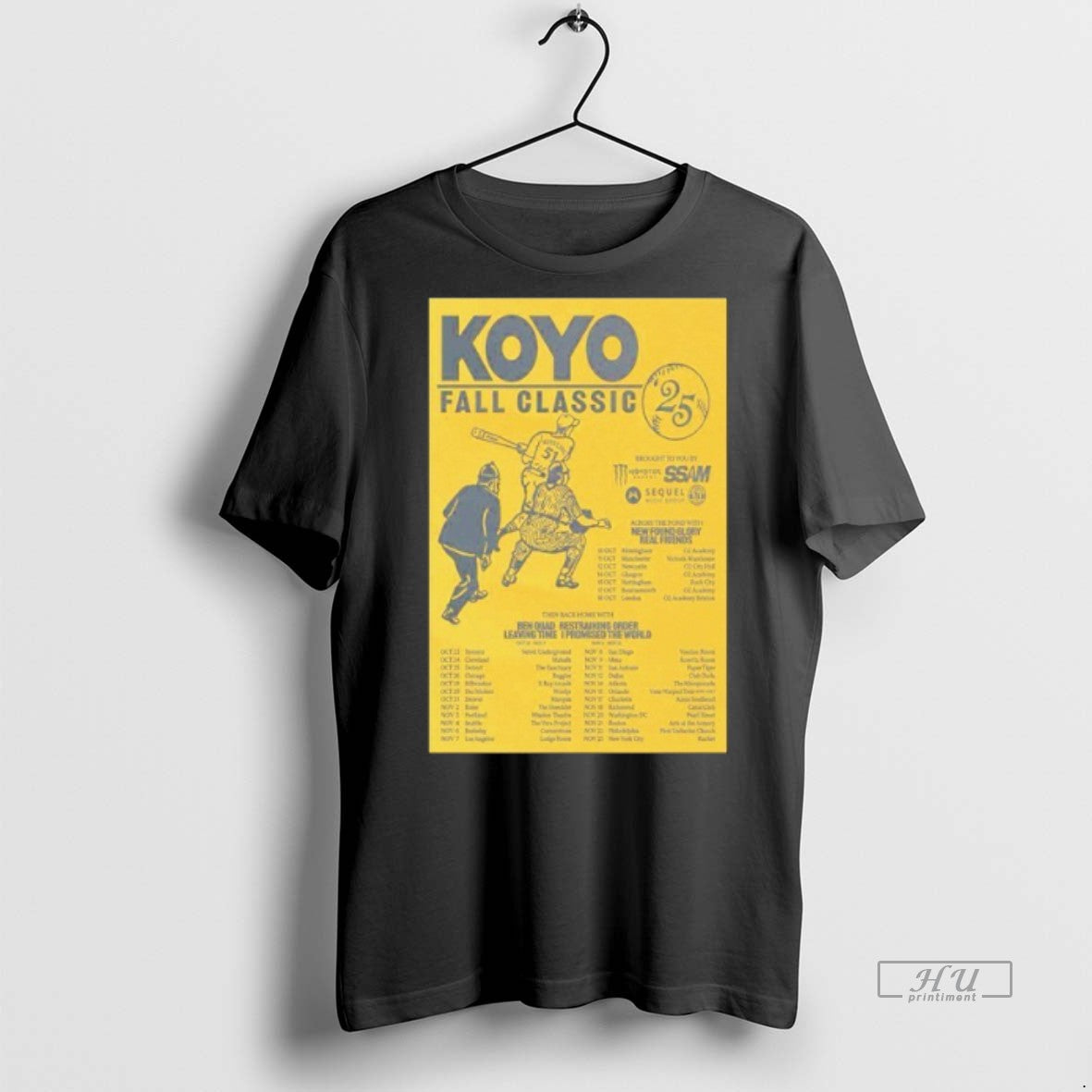 Officials Koyo Fall Classic 2025 Tour Tee Shirt Sweater