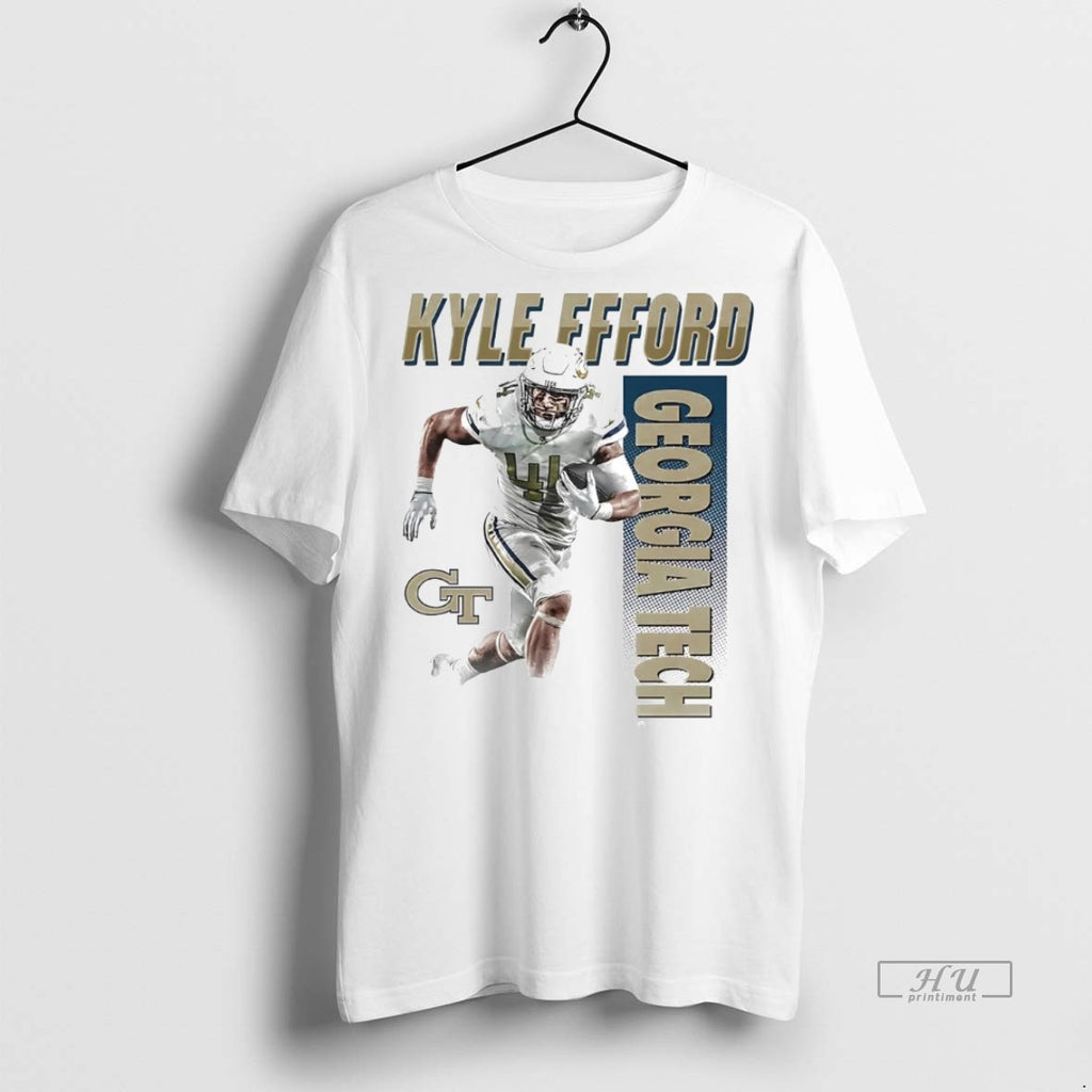 Officials Kyle Efford Running Graphic Georgia Tech T Shirt Sweater