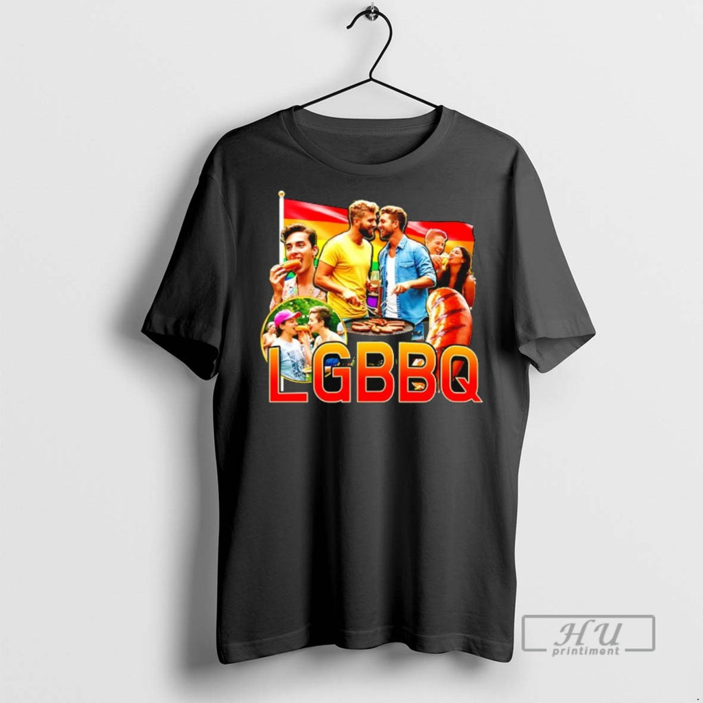 Officials Lgbbq Pride Bbq Graphic T Shirts
