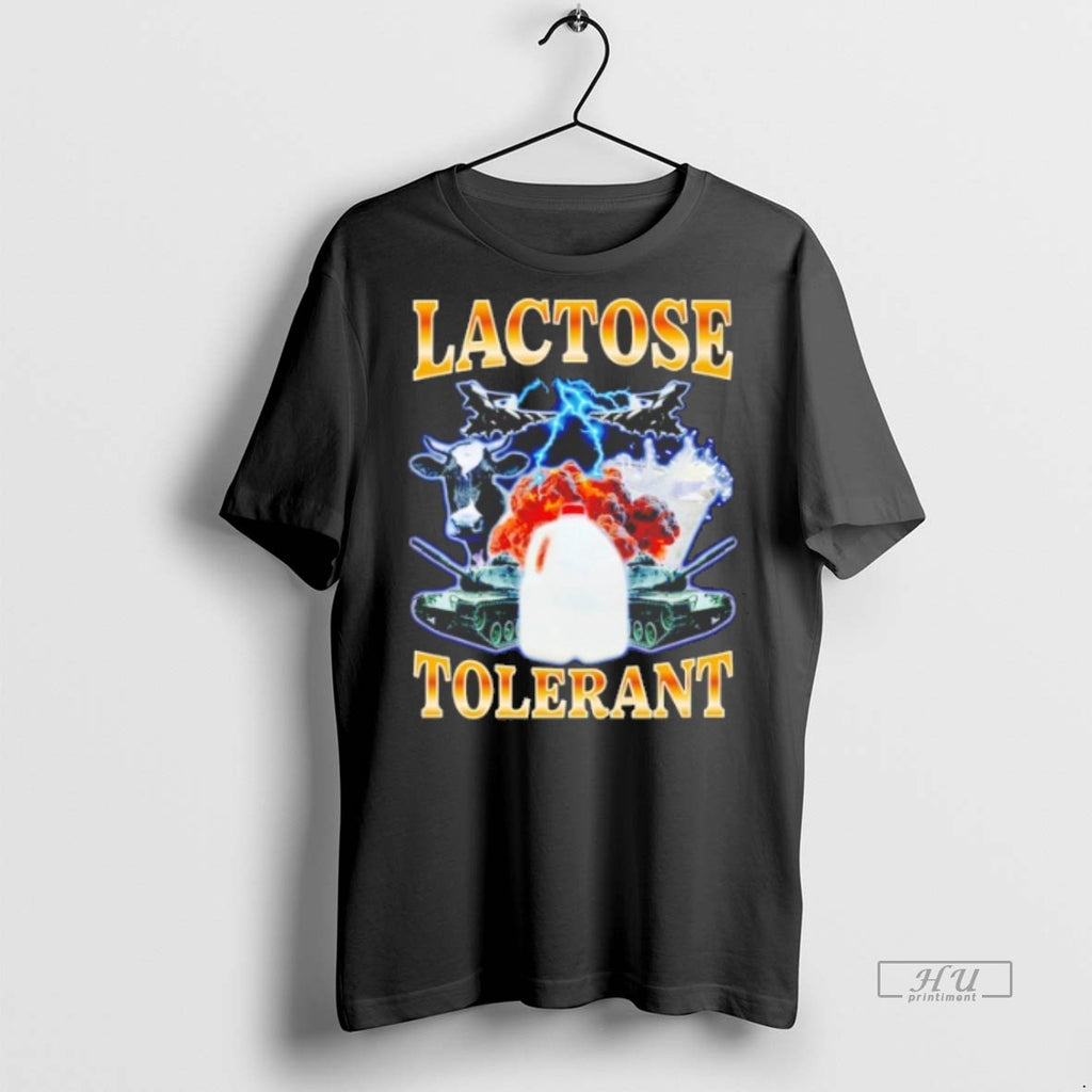 Officials Lactose Tolerant Graphic Tee Shirt Sweater