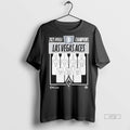 Officials Las Vegas Aces 2025 Wnba Finals Champions Jersey Roster Tee Shirt Sweater