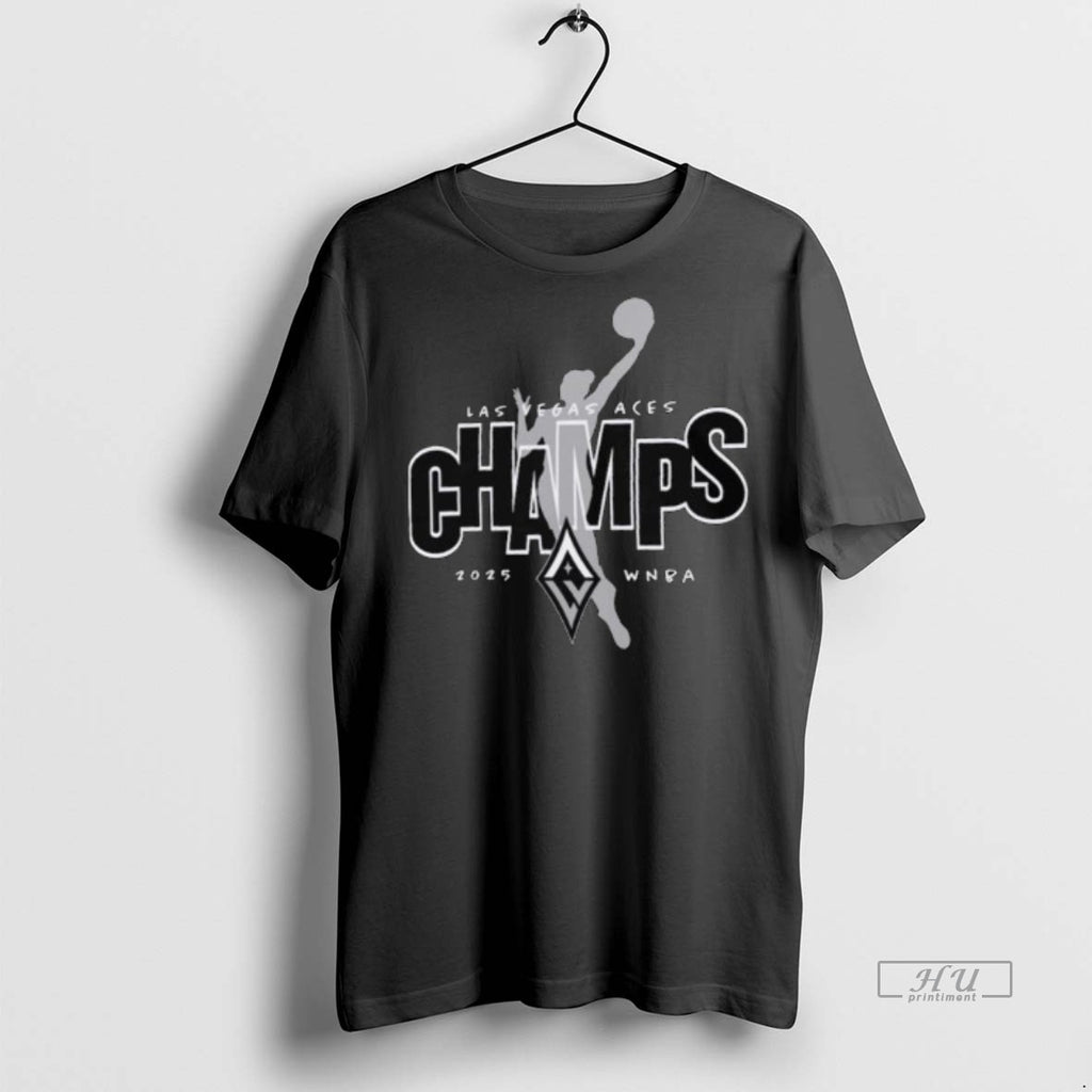 Officials Las Vegas Aces 2025 Wnba Finals Champions Victory Long Sleve Tee Shirt Sweater