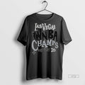 Officials Las Vegas Aces Basketball 2025 Wnba Finals Champions Graffiti Tee Shirt Sweater