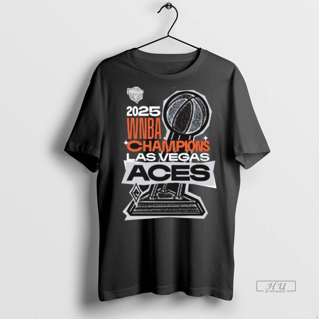 Officials Las Vegas Aces Basketball 2025 Wnba Finals Champions Locker Room Tee Shirt Sweater