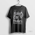 Officials Las Vegas Aces Basketball Raise The Stakes 2025 Wnba Finals Champions Hometown Logo Tee