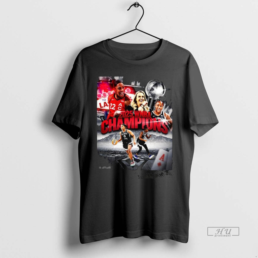 Officials Las Vegas Aces Wnba Champions Back On Top 2025 Tee Shirt Sweater