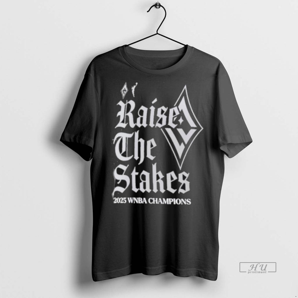Officials Las Vegas Aces Wnba Finals Champions Raise The Stakes Tee Shirt Sweater