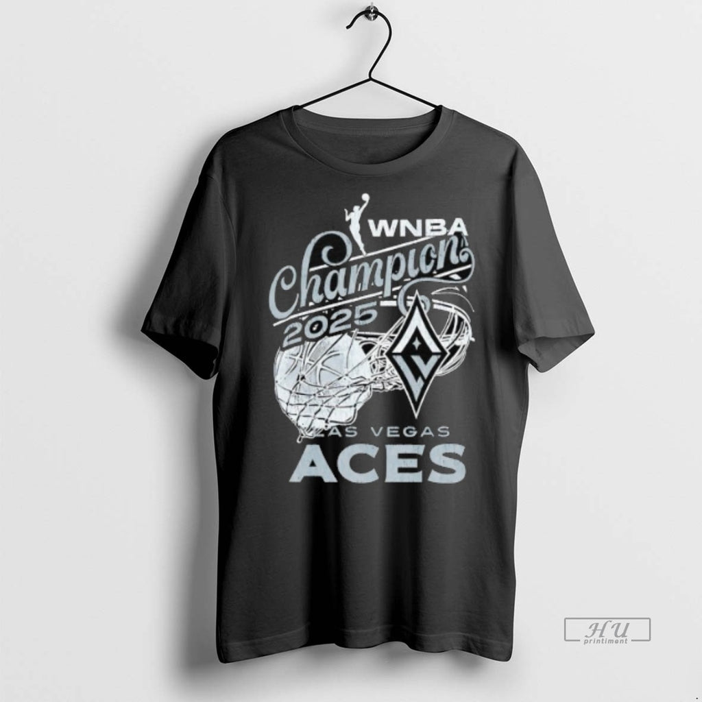 Officials Las Vegas Aces Basketball Wnba Champions 2025 Tee Shirt Sweater